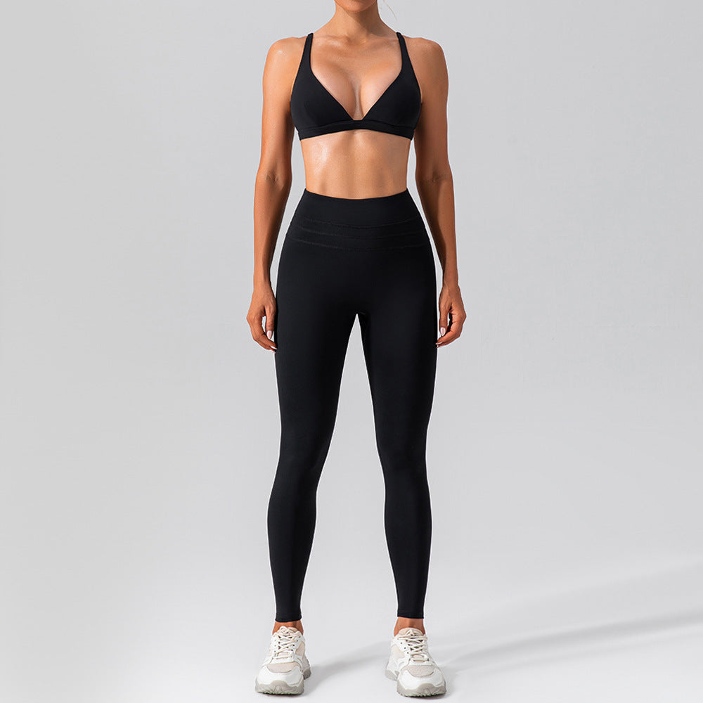 MELLOW SPORT BRA AND LEGGINGS SET