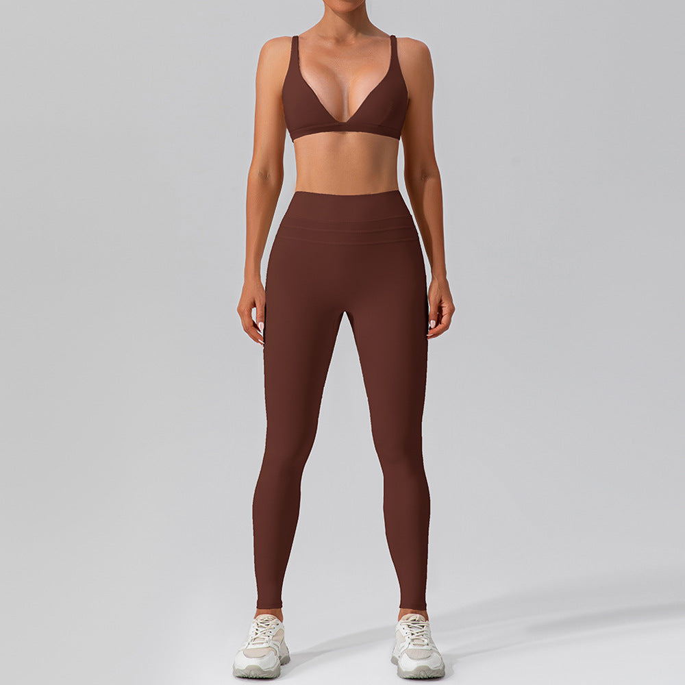 MELLOW SPORT BRA AND LEGGINGS SET