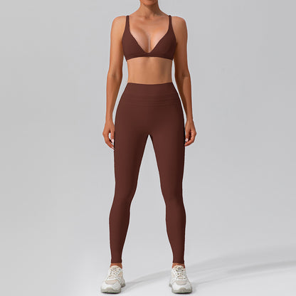 MELLOW SPORT BRA AND LEGGINGS SET