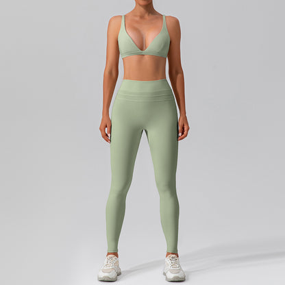 MELLOW SPORT BRA AND LEGGINGS SET