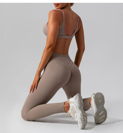 MELLOW SPORT BRA AND LEGGINGS SET