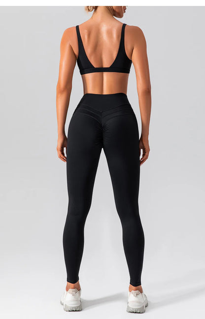 MELLOW SPORT BRA AND LEGGINGS SET