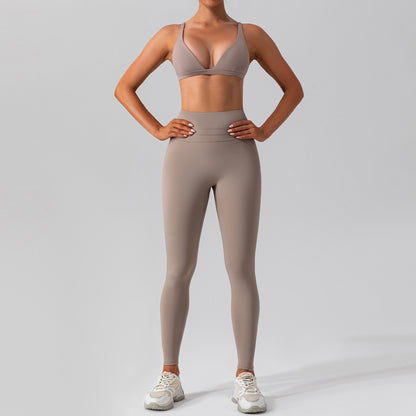 MELLOW SPORT BRA AND LEGGINGS SET