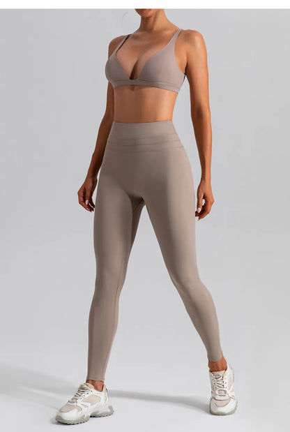 MELLOW SPORT BRA AND LEGGINGS SET